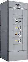 large grey switchboard